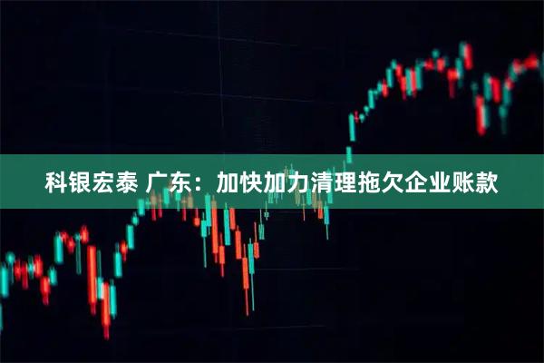 科银宏泰 广东：加快加力清理拖欠企业账款